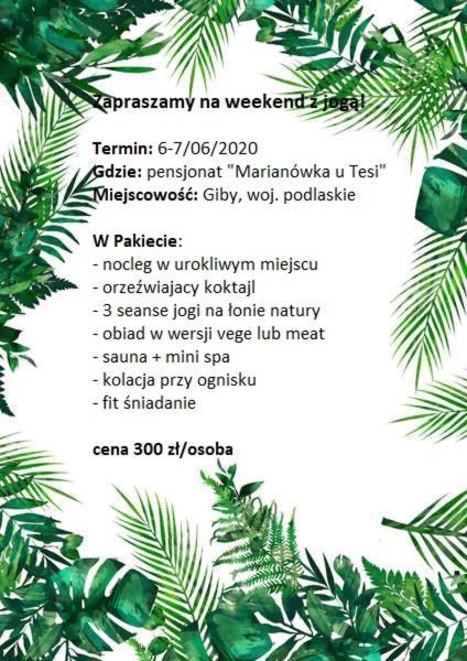 Farmstay Marianowka U Tesi Giby 外观 照片